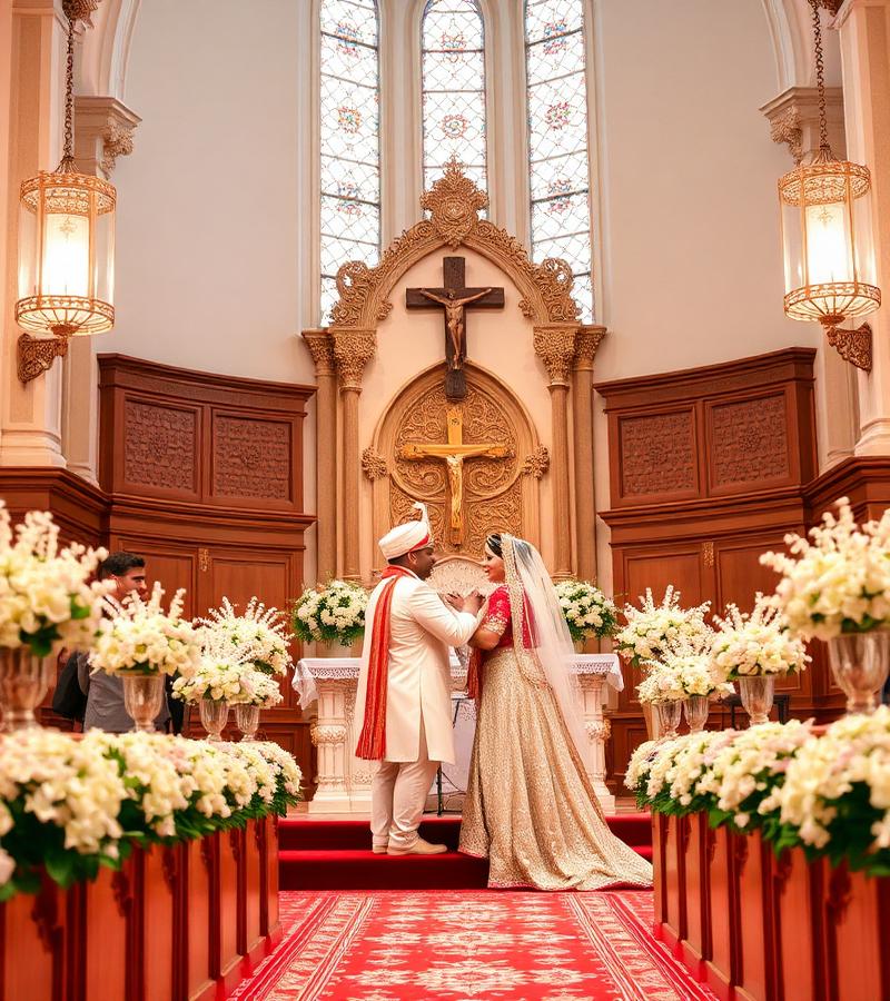 Church wedding